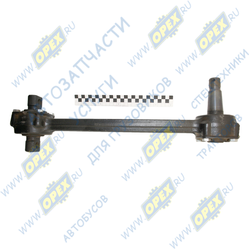 630-2919012-10 Штанга реактивная КАМАЗ верхняя L=530 с двухопорным и конусным РМШ (все модели с 2006г., кроме 6520 и 6460); цельнокованая (5297+5511)2919026 ГК Ростар1